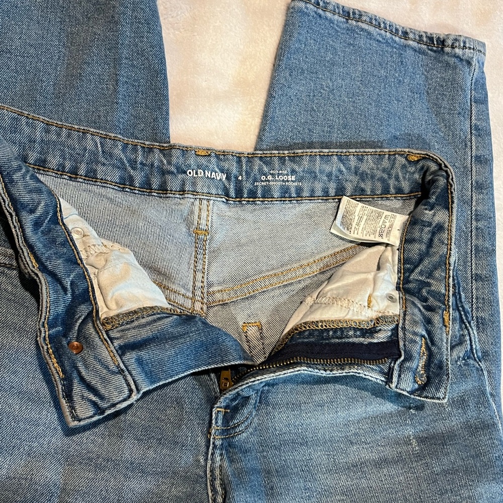Old Navy Men's Light Blue Relaxed Jeans